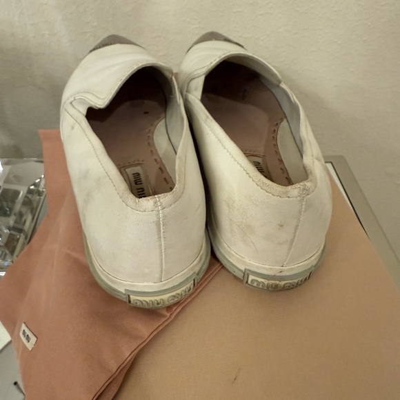Miu Miu Off-White Casual Shoes - Picture 3 of 4